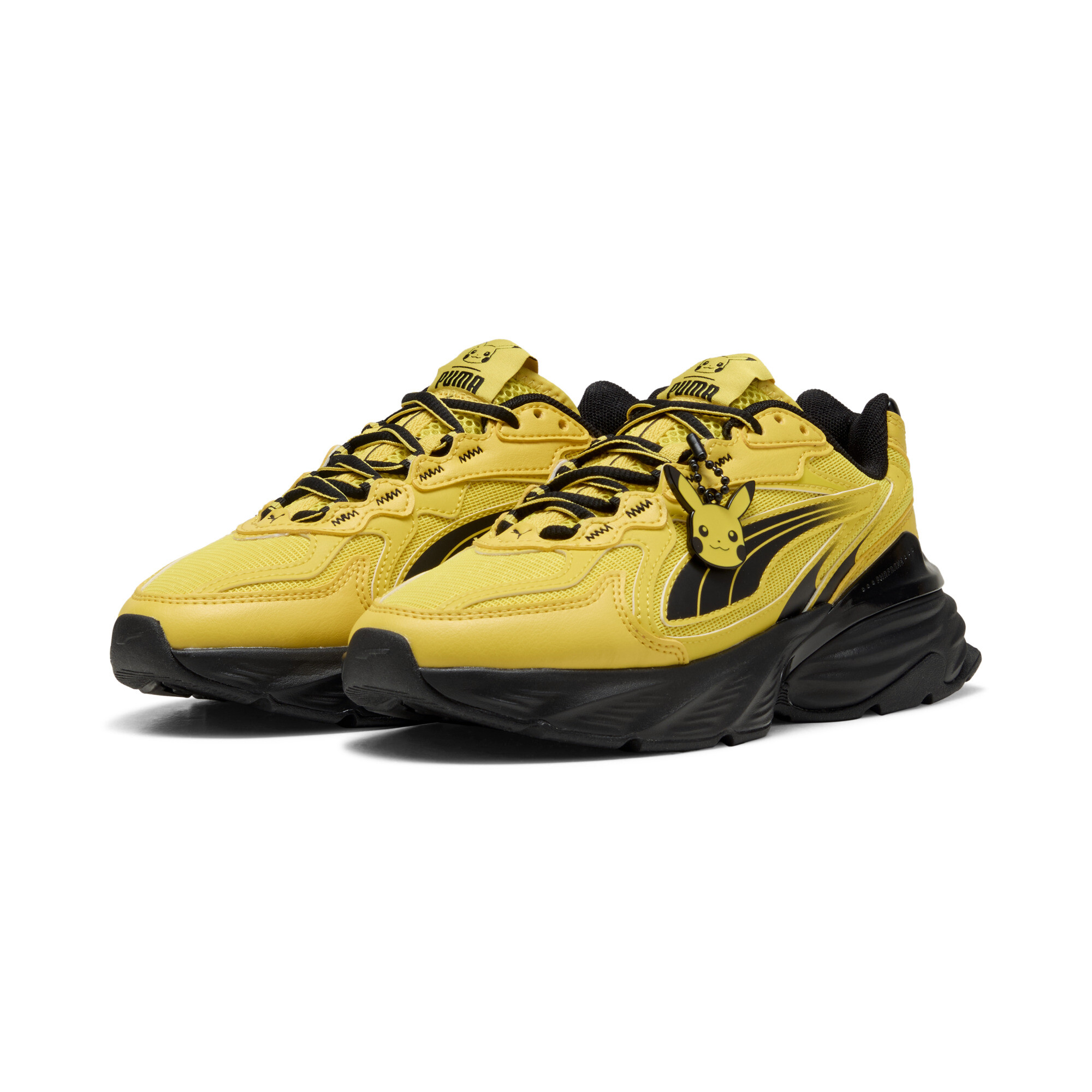 Sneakers Fade PUMA x POKÉMON Pikachu Enfant et Adolescent Accessoires Jaune - vue 1