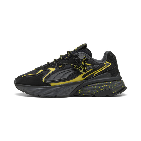 Zapatillas PUMA x POKÉMON Fade Umbreon En Negro/Energizing Amarillo