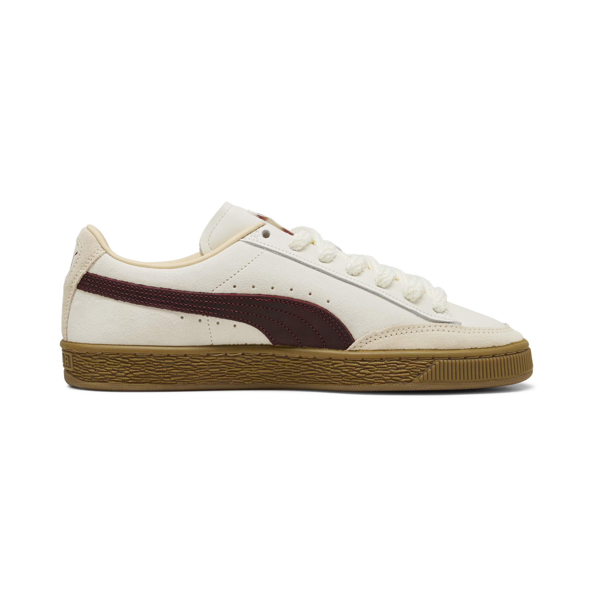 PUMA x NAHMIAS Suede Vintage Rood uniseks sneakers, Rood/Wit/Goud, Maat 39 thumbnail 5