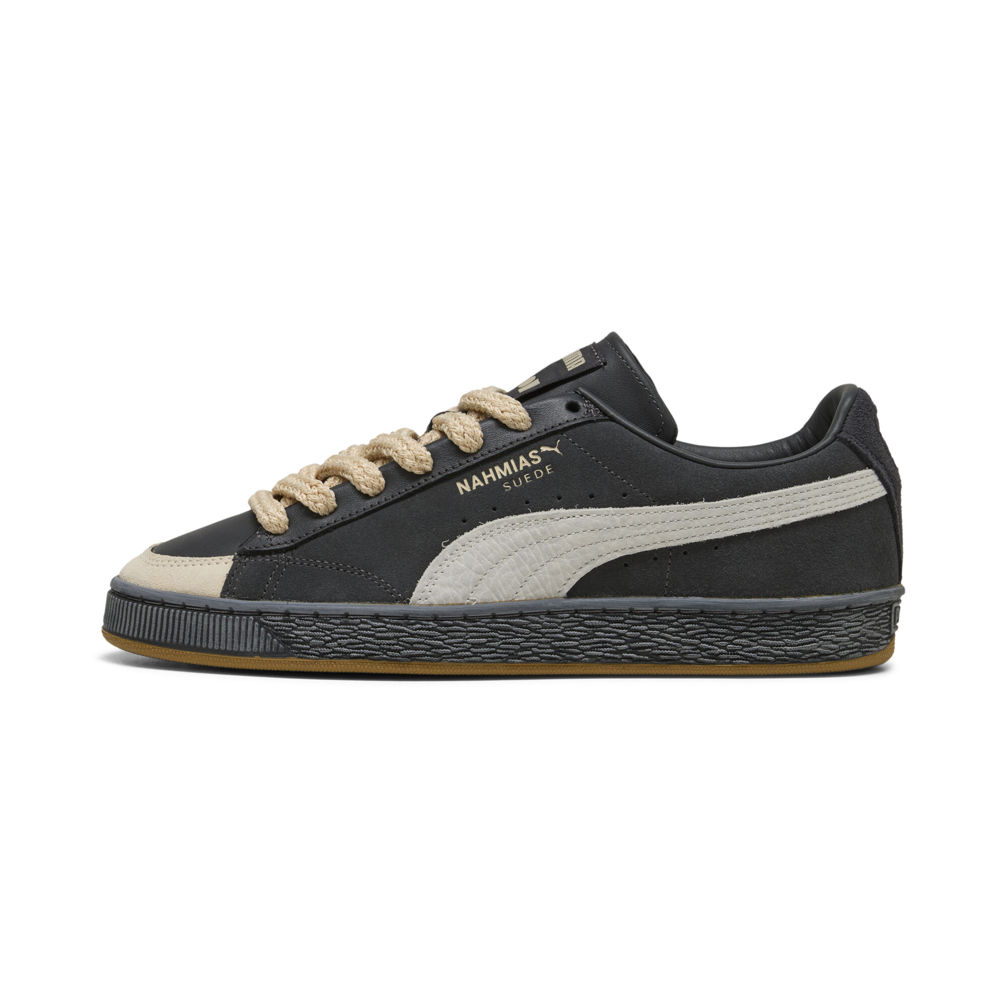 PUMA x NAHMIAS Suede Vintage Zwart uniseks sneakers, Grijs, Maat 45 thumbnail 7