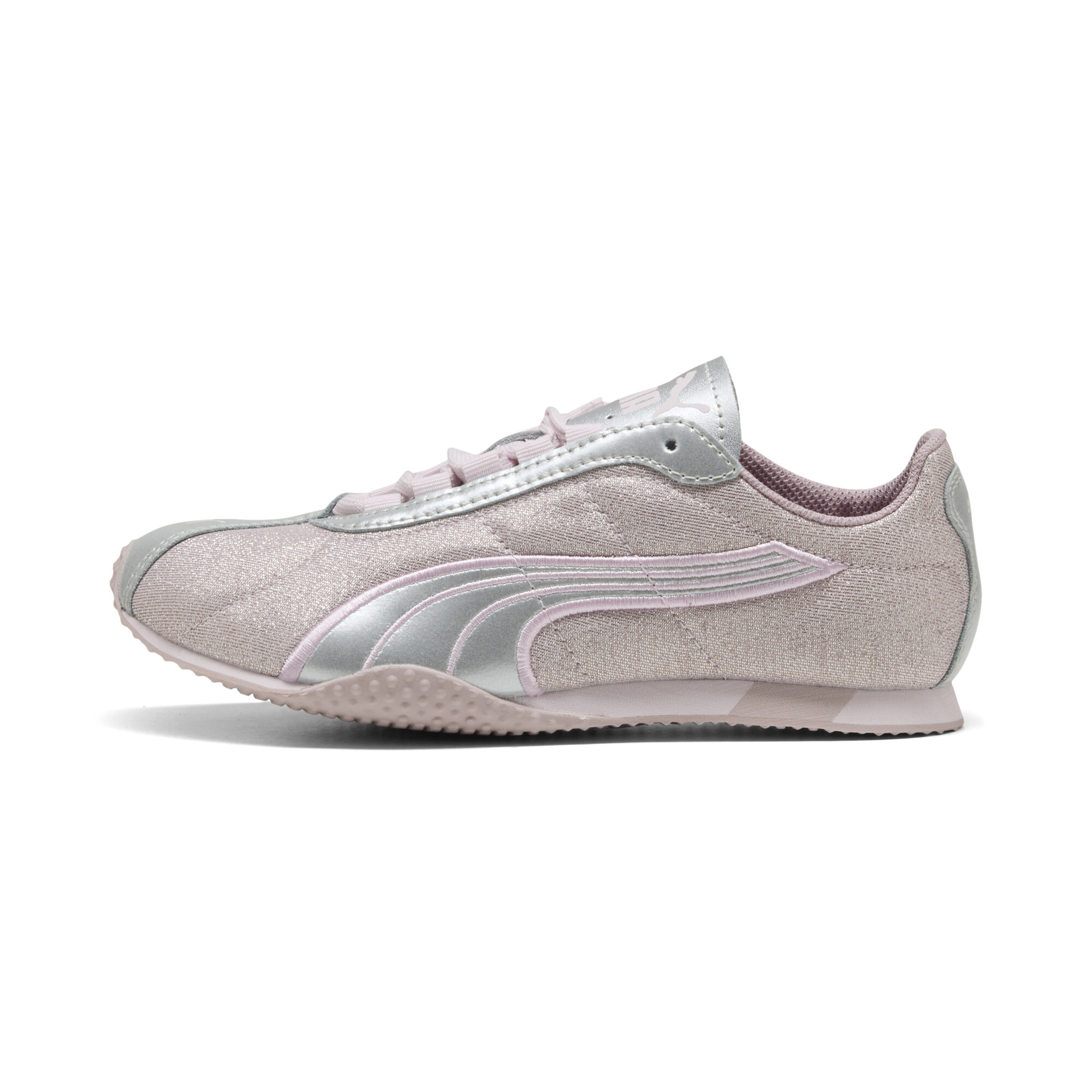PUMA H-Street Let It Shine Big Kids' Sneakers in Pink, Size 5