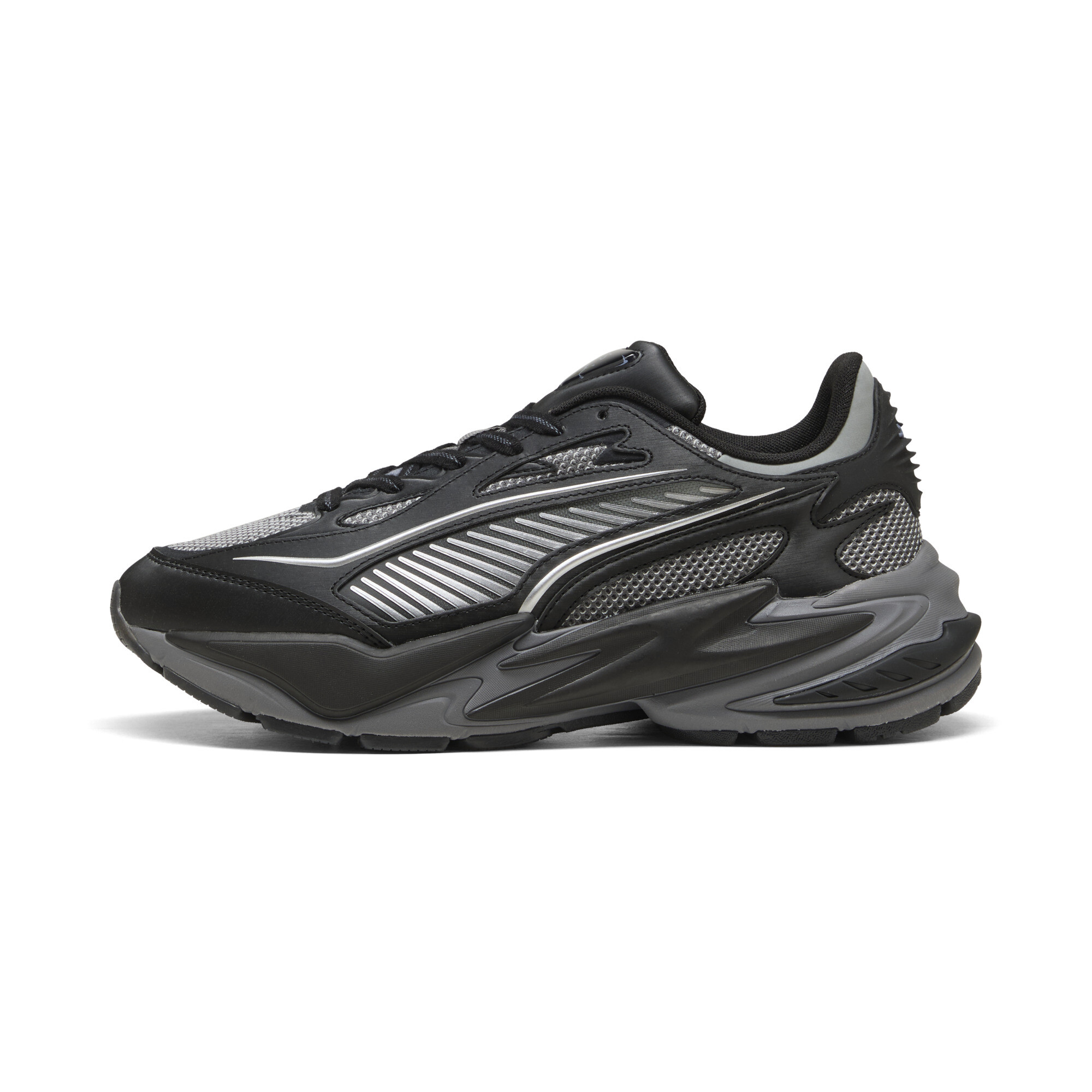 PUMA RS Surge sneakers uniseks, Zwart/Grijs, Maat 38,5