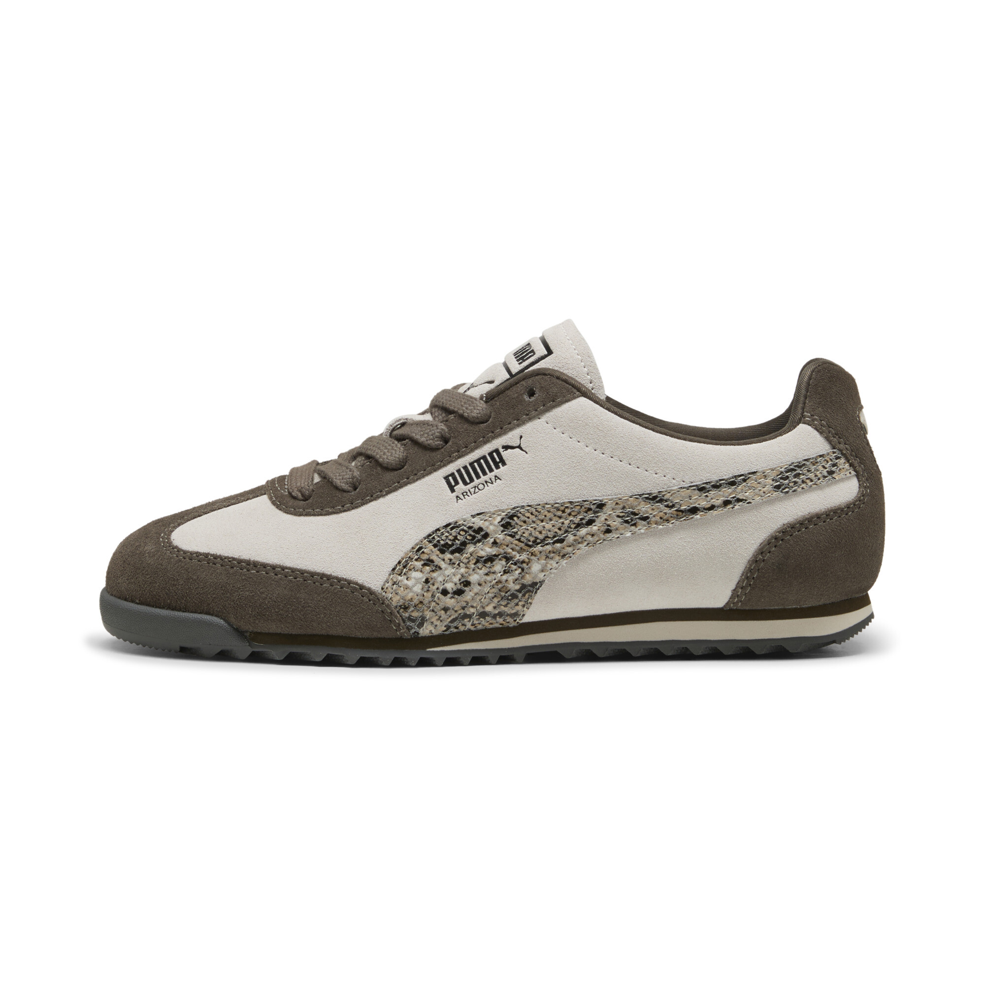 PUMA Arizona Snake Women's Sneakers in Beige, Size 8