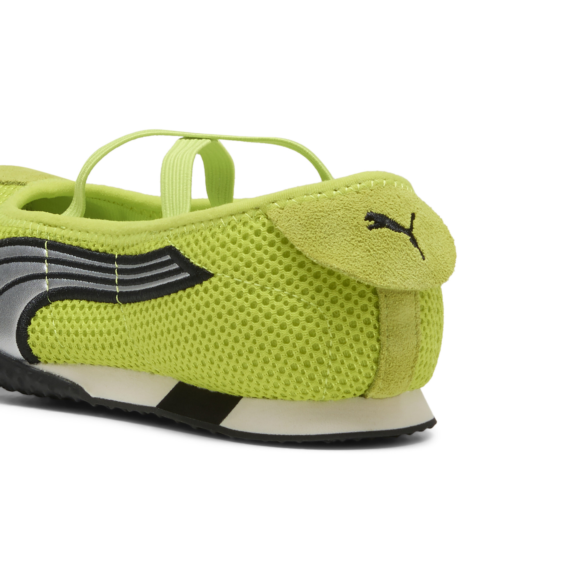 PUMA H-Street Ballet sneakers voor Dames, Groen/Grijs/Zilver, Maat 42 thumbnail 5