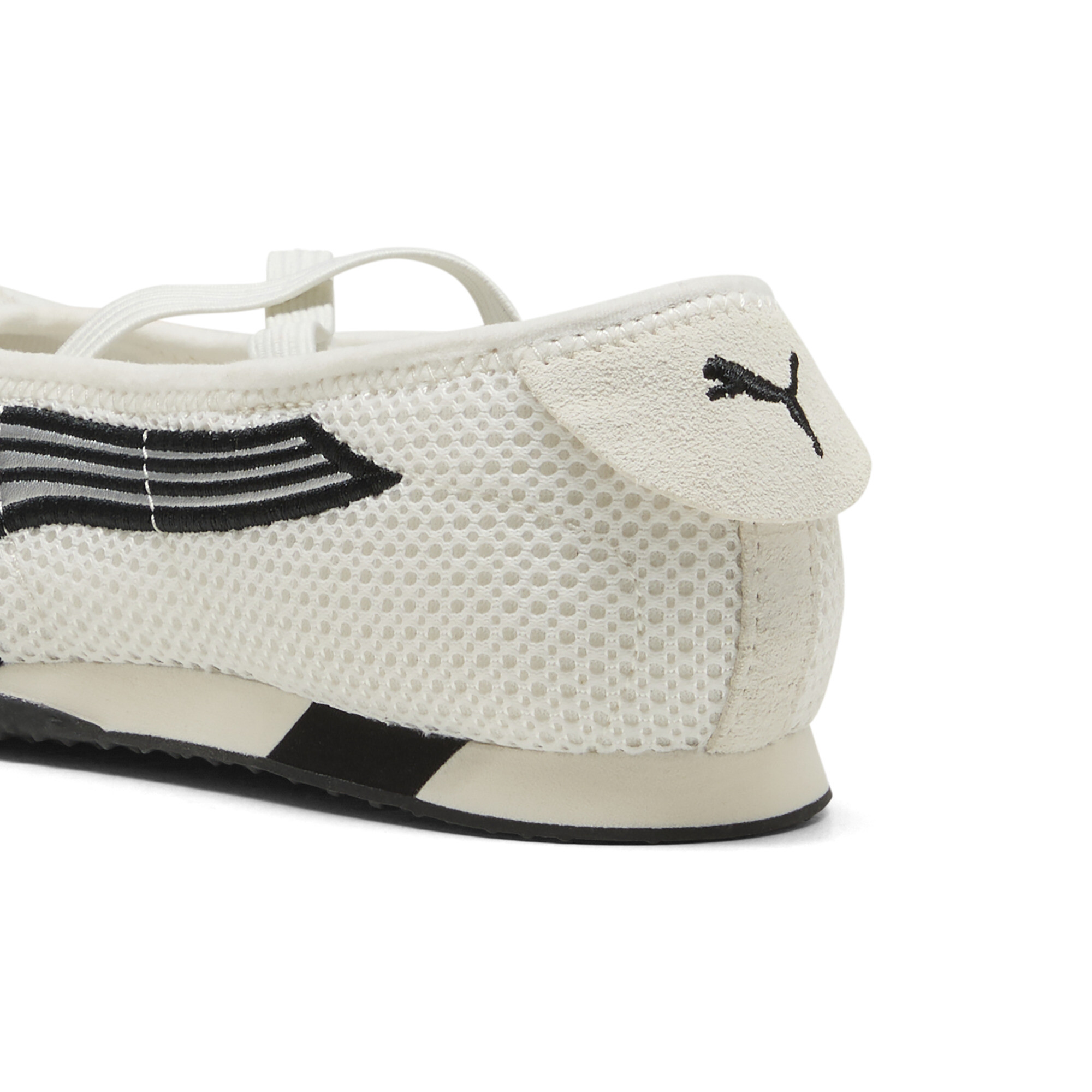 PUMA H-Street Ballet sneakers voor Dames, Wit/Zilver, Maat 41 thumbnail 5