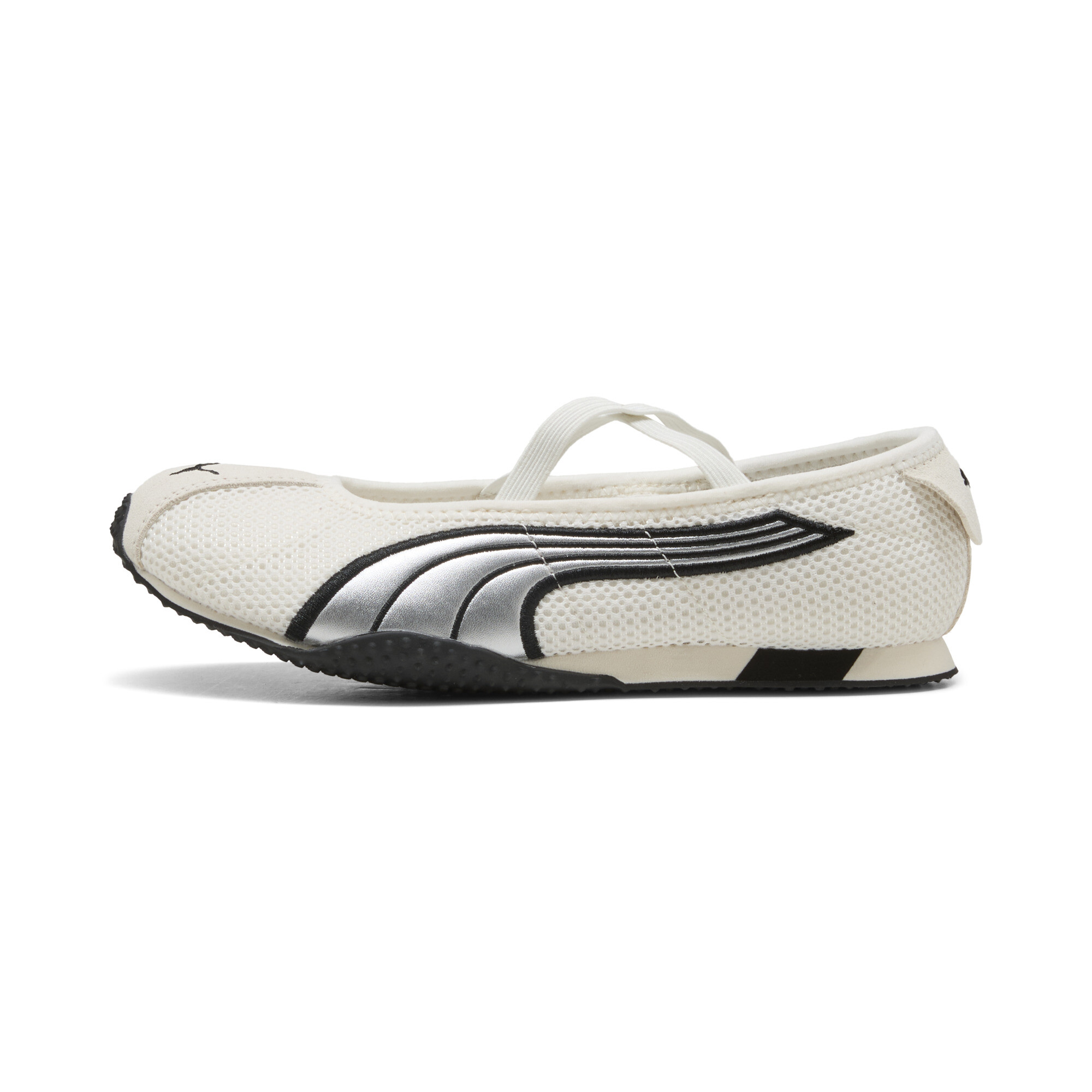 PUMA H-Street Ballet sneakers voor Dames, Wit/Zilver, Maat 40