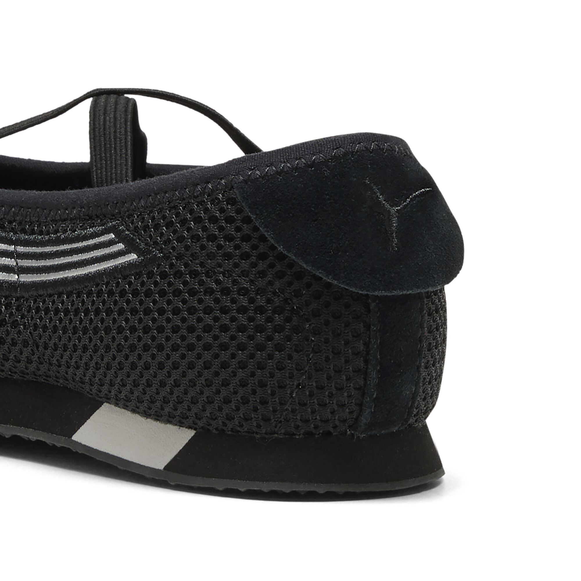 PUMA H-Street Ballet sneakers voor Dames, Zwart/Zilver, Maat 39 thumbnail 5