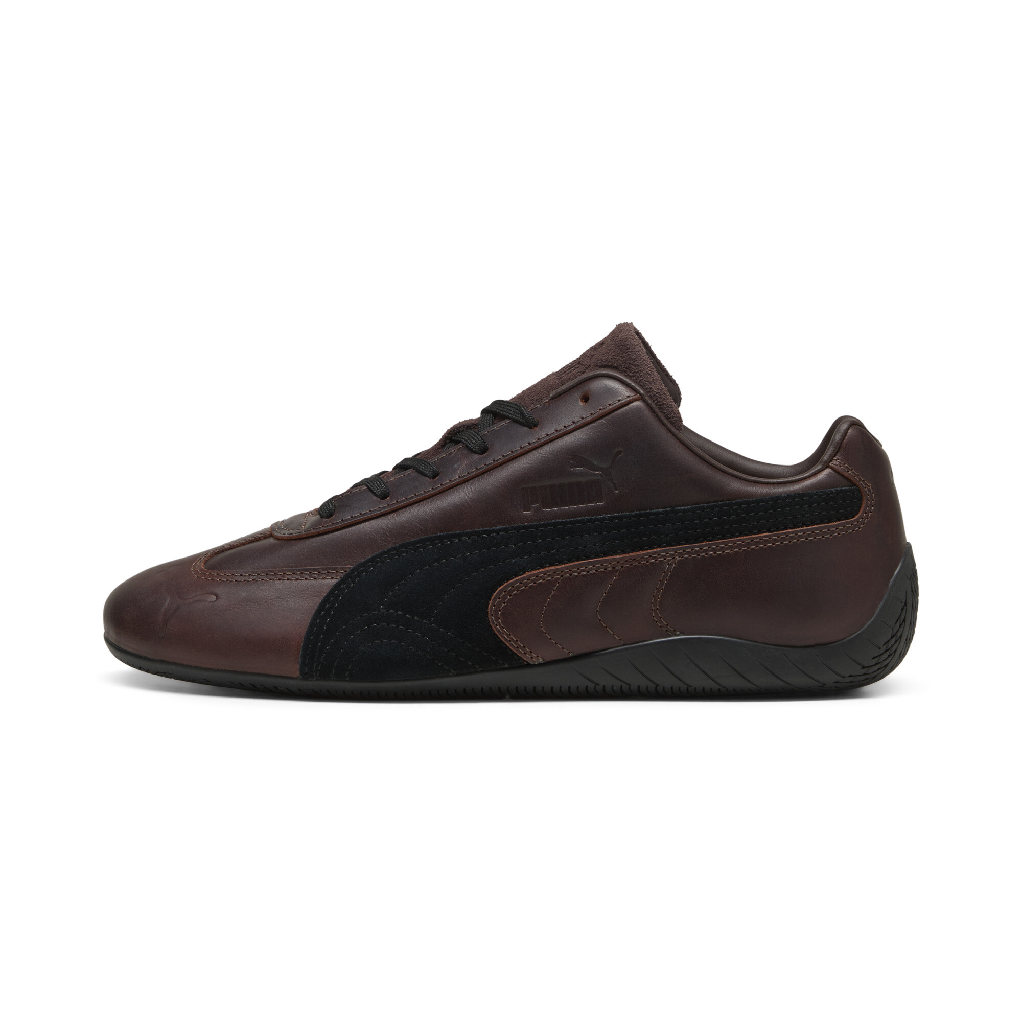 PUMA Sneakersy unisex Speedcat Dressed, Buty, Brązowy, 44.5