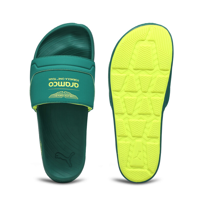 PUMA Aston Martin F1 SoftridePro Leadpuff Slides