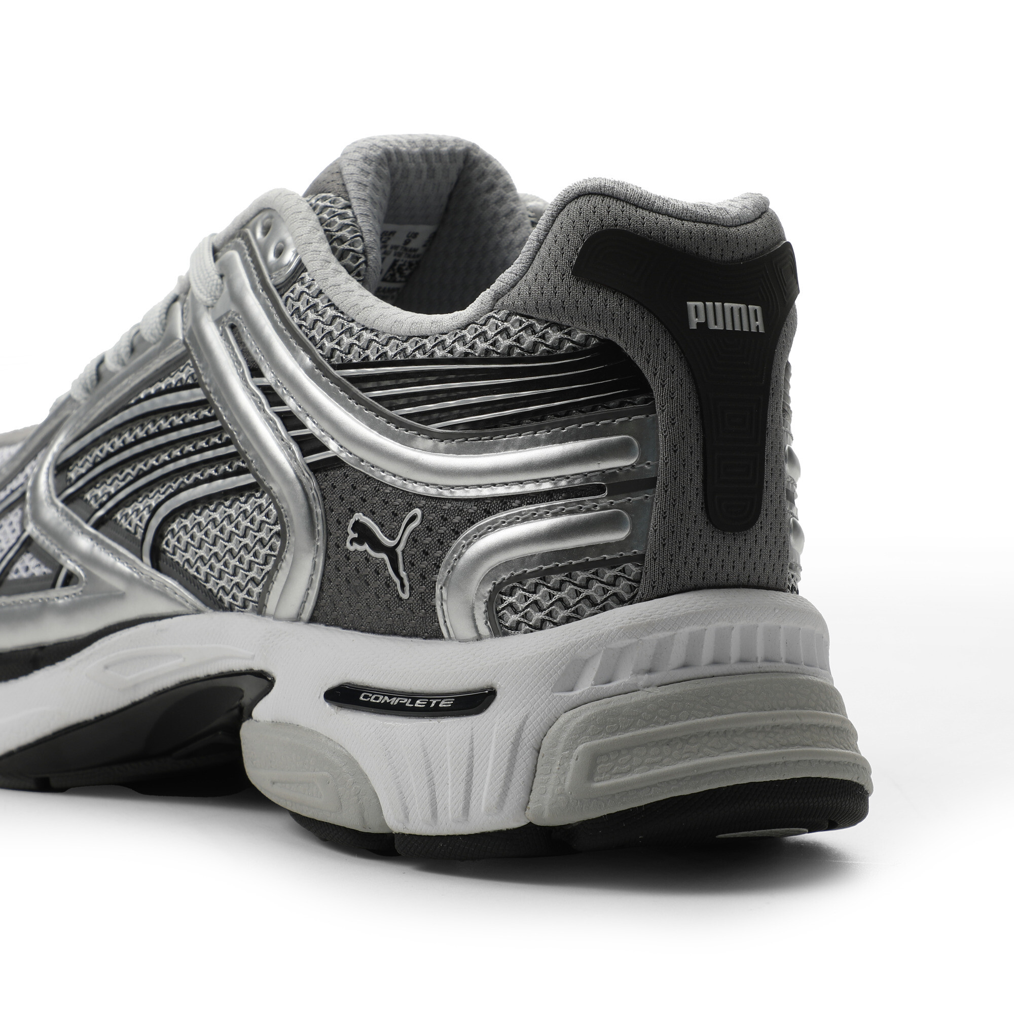 PUMA SkyJet Prisco uniseks sneakers, Zwart/Grijs/Zilver, Maat 35,5 thumbnail 5