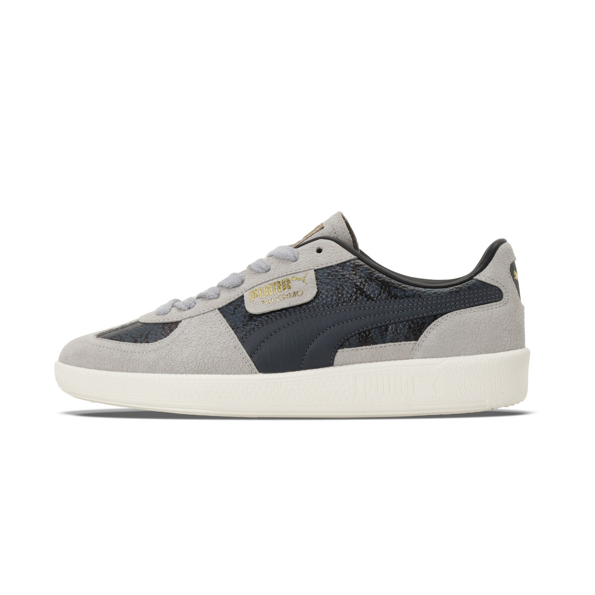 PUMA x Monster Hunter Wilds Palermo Sneakers Unisex in Gray Echo/Shadow, UK 8.5