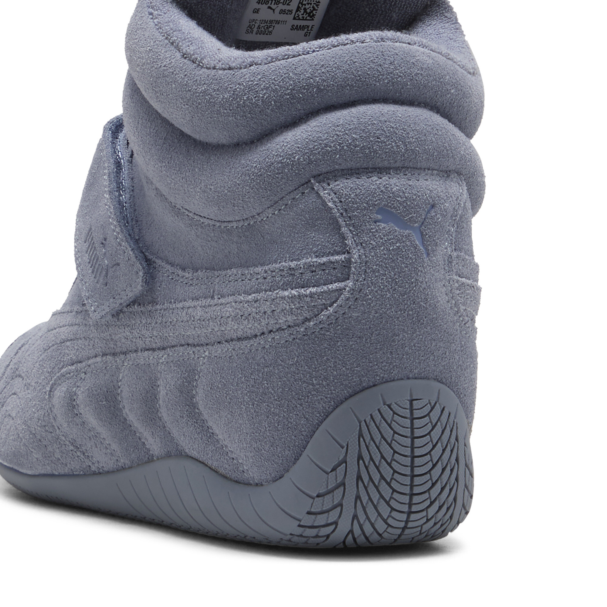 PUMA Speedcat Wedge tonale sneakers voor Dames, Zwart/Grijs, Maat 37 thumbnail 5