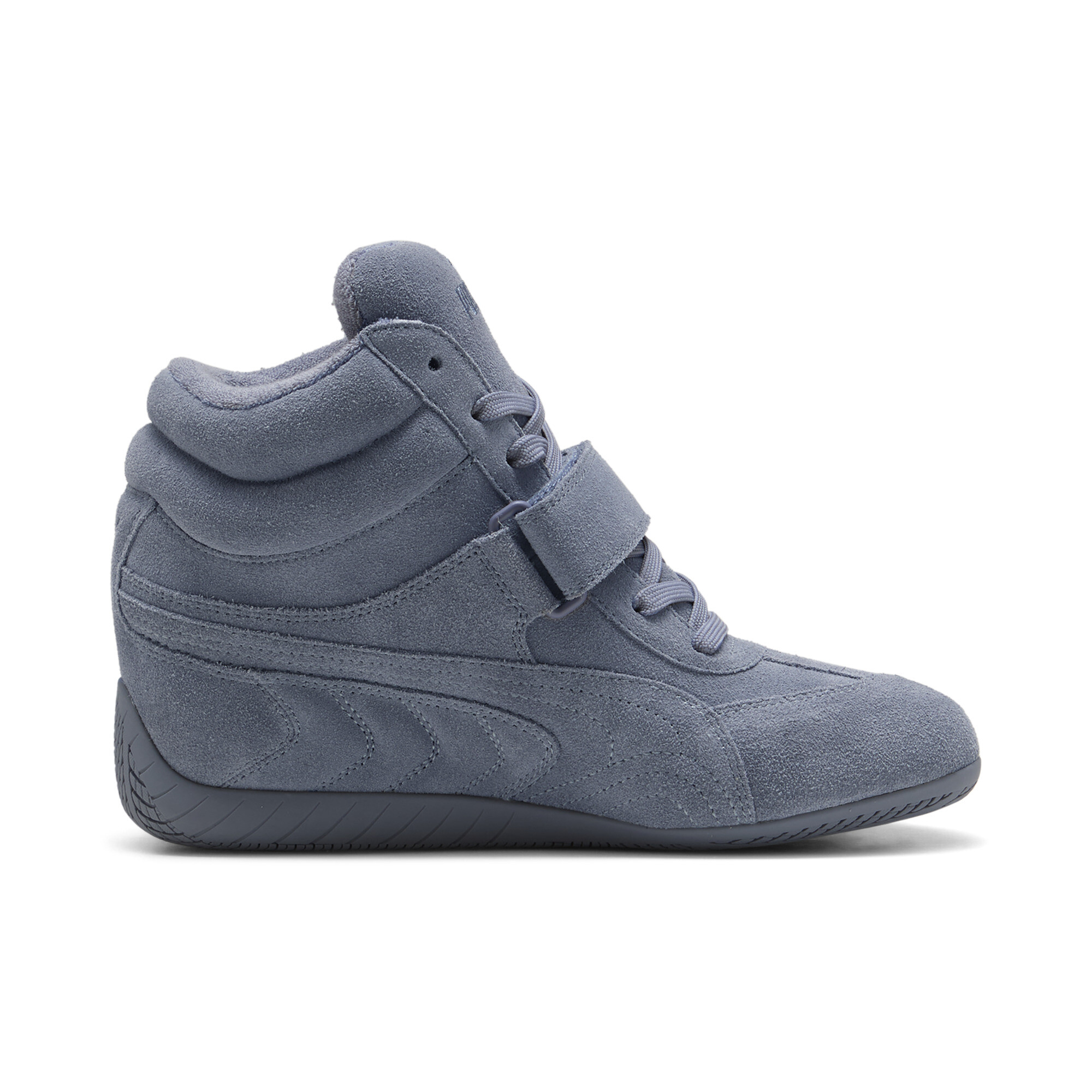 PUMA Speedcat Wedge tonale sneakers voor Dames, Zwart/Grijs, Maat 37 thumbnail 3