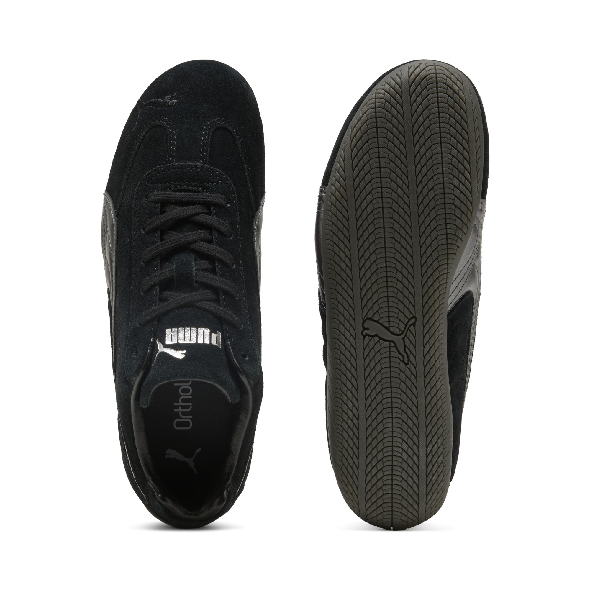 PUMA Speedcat Lux uniseks sneakers, Zwart, Maat 37 thumbnail 4