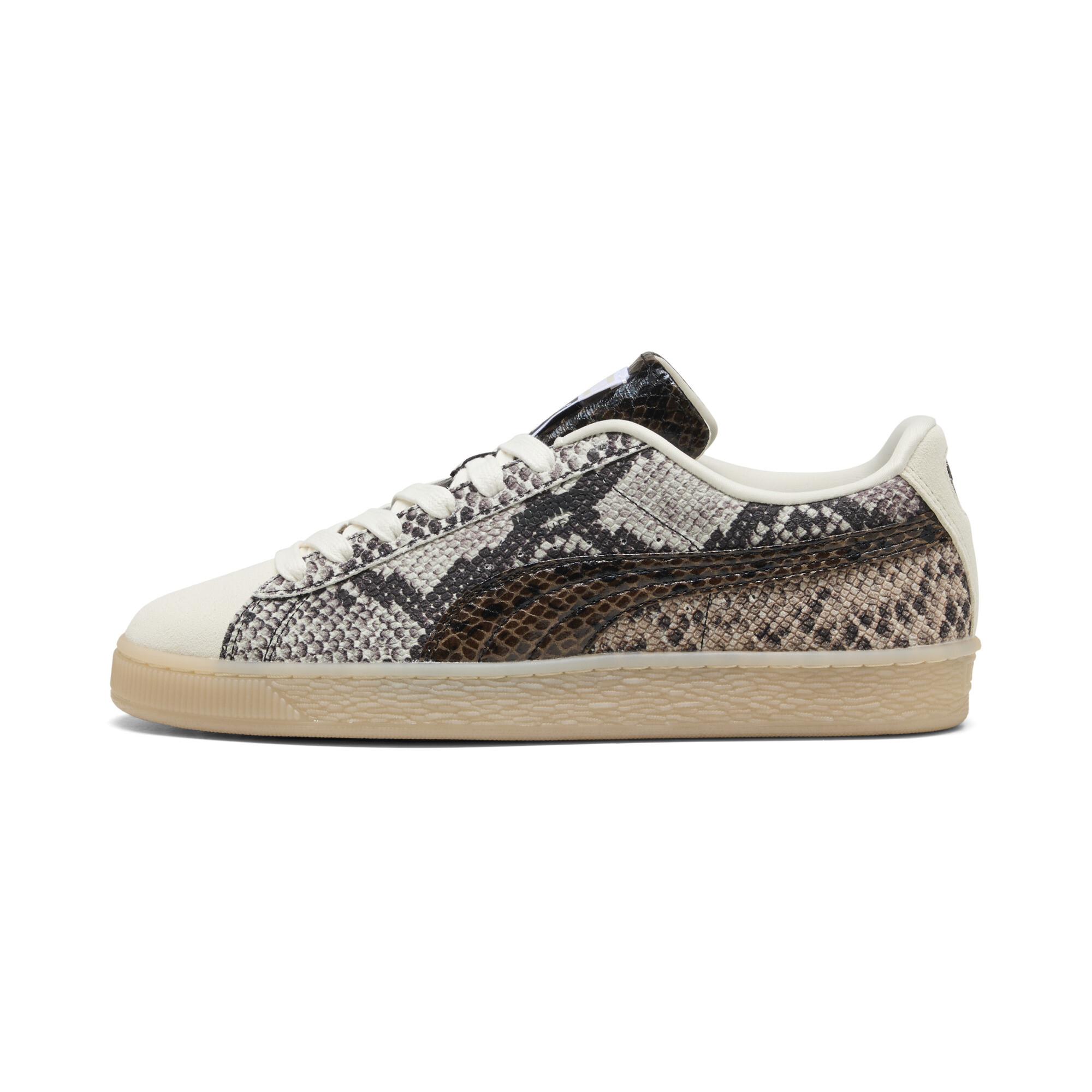 Puma Suede Snake Print Sneakers In Multi