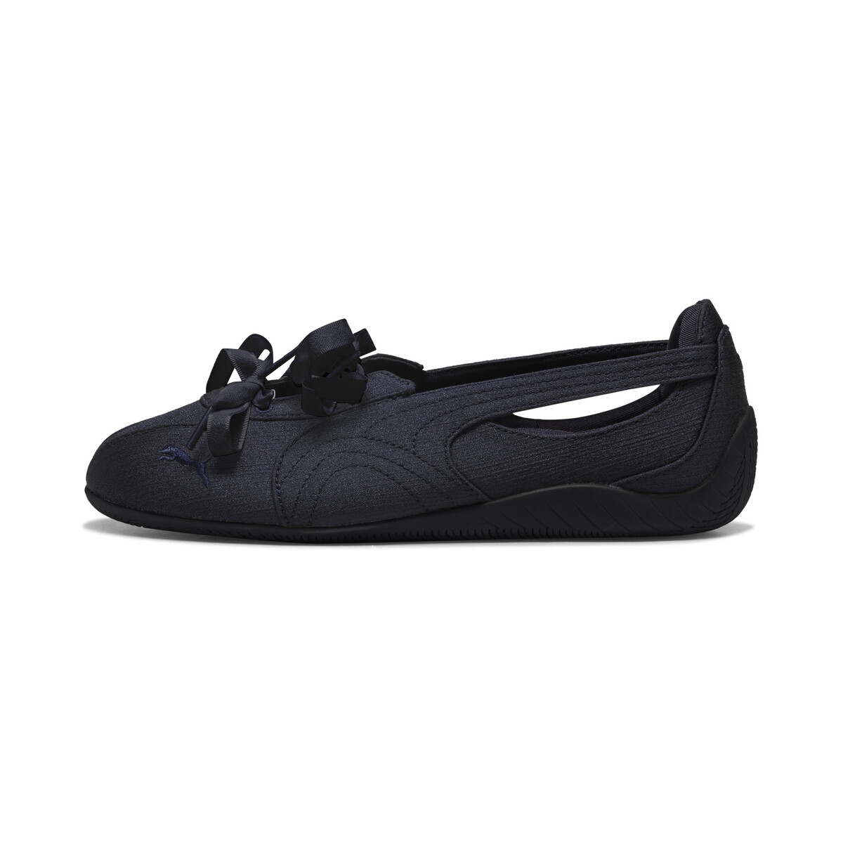Speedcat Nova Satin Ballet Sneakers Women in New Navy/Gum by PUMA, UK 5