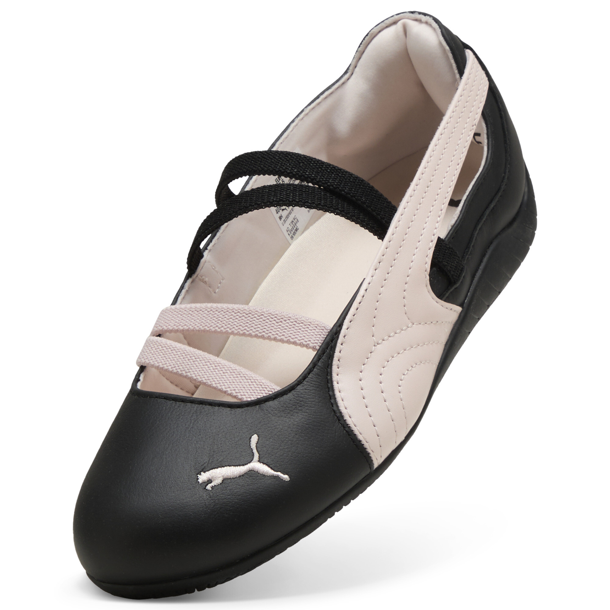 PUMA Speedcat Shiny balletsneakers voor Dames, Zwart, Maat 42,5 thumbnail 2