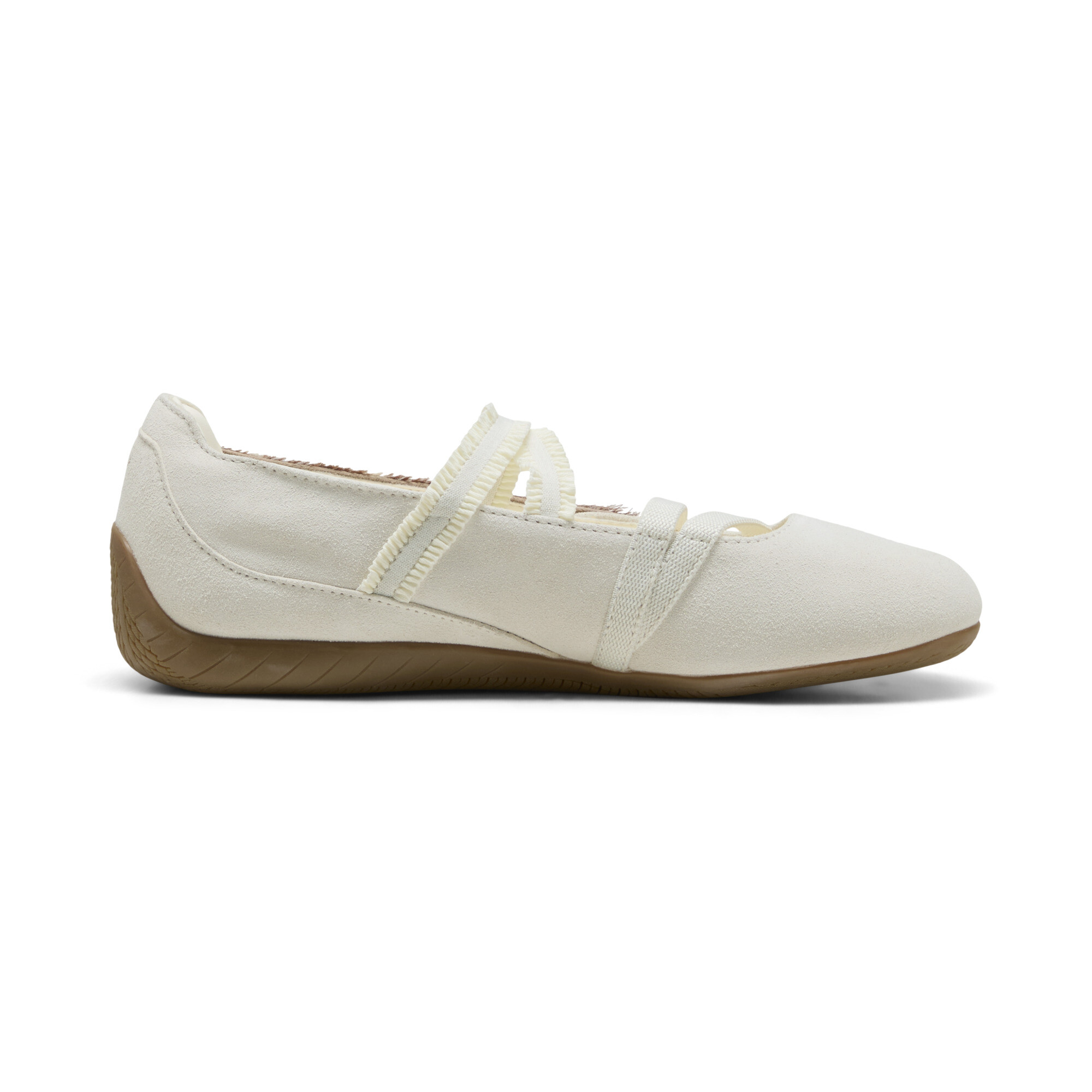 PUMA Speedcat Doelette Formstrip balletsneakers voor Dames, Wit, Maat 37,5 thumbnail 3