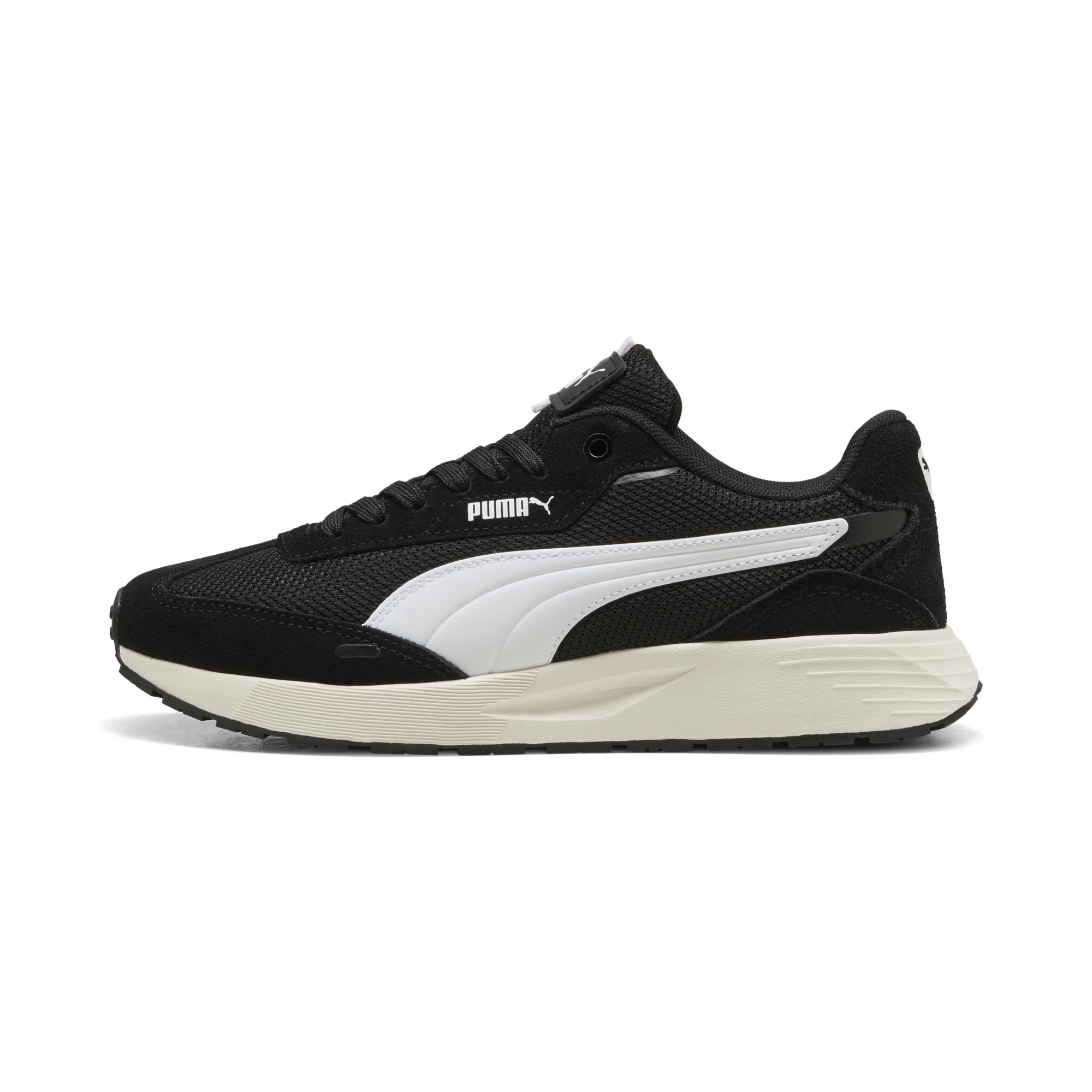 PUMA Runtamed Wind mesh sneakers uniseks, Zwart/Wit, Maat 44