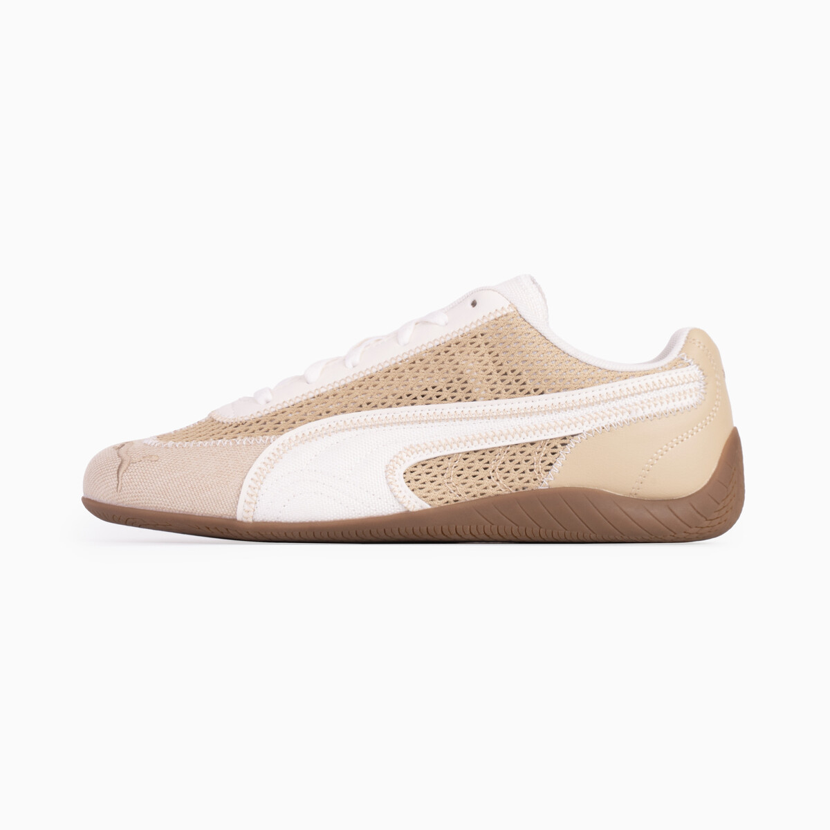 Speedcat Aéré Sneakers Unisex in Toasted Almond/Frosted Ivory by PUMA, UK 4.5