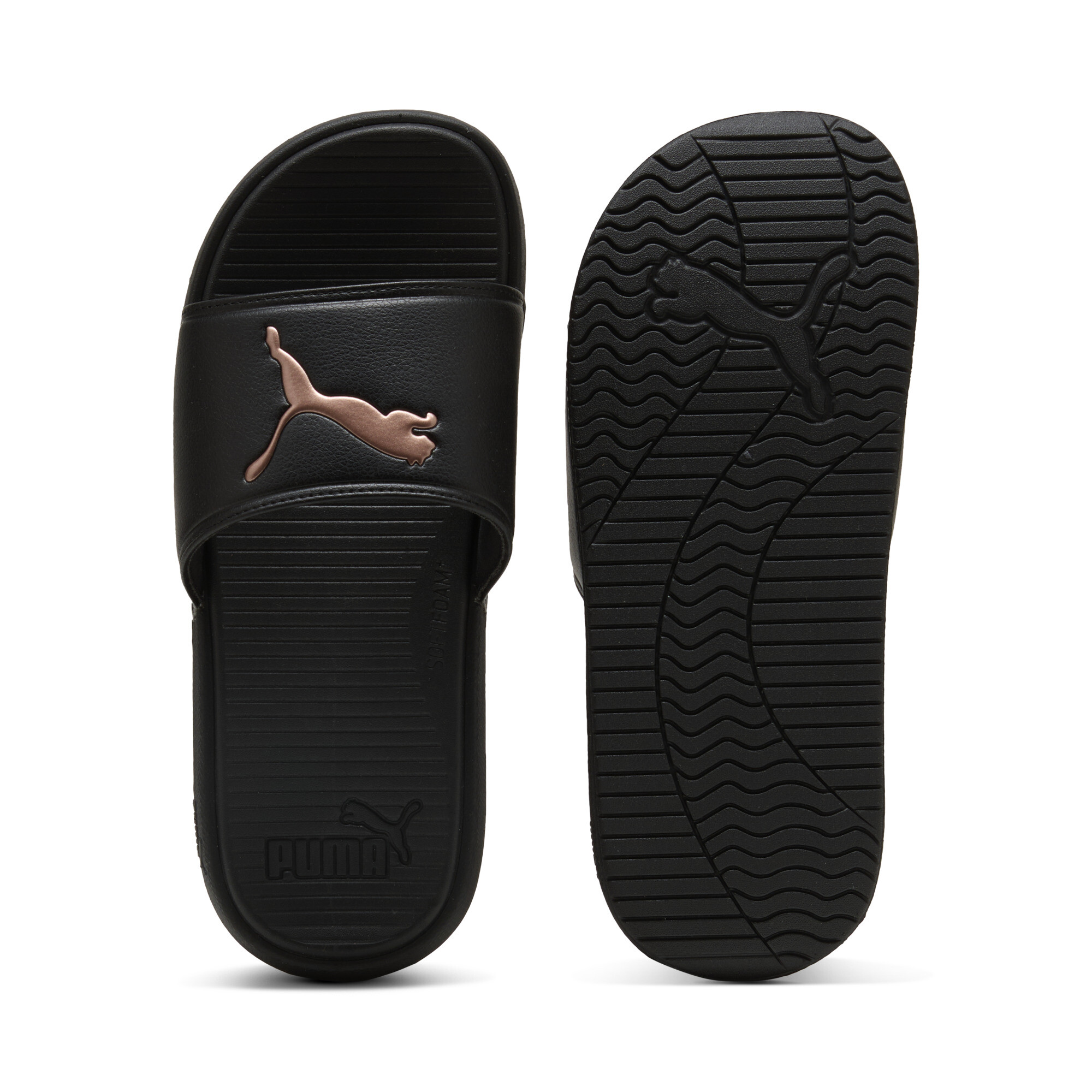 PUMA Cool Cat 3.0 Slides Damen, Schuhe, Schwarz, 38
