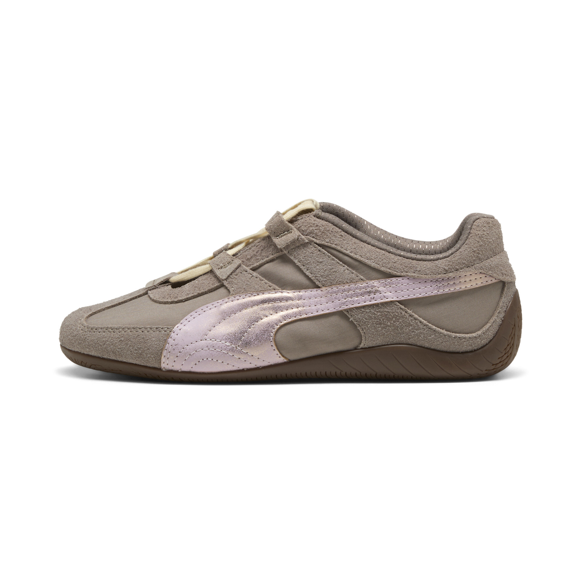 PUMA Speedcat Go Brushed Luxe Women's Sneakers in Beige, Size 6.5