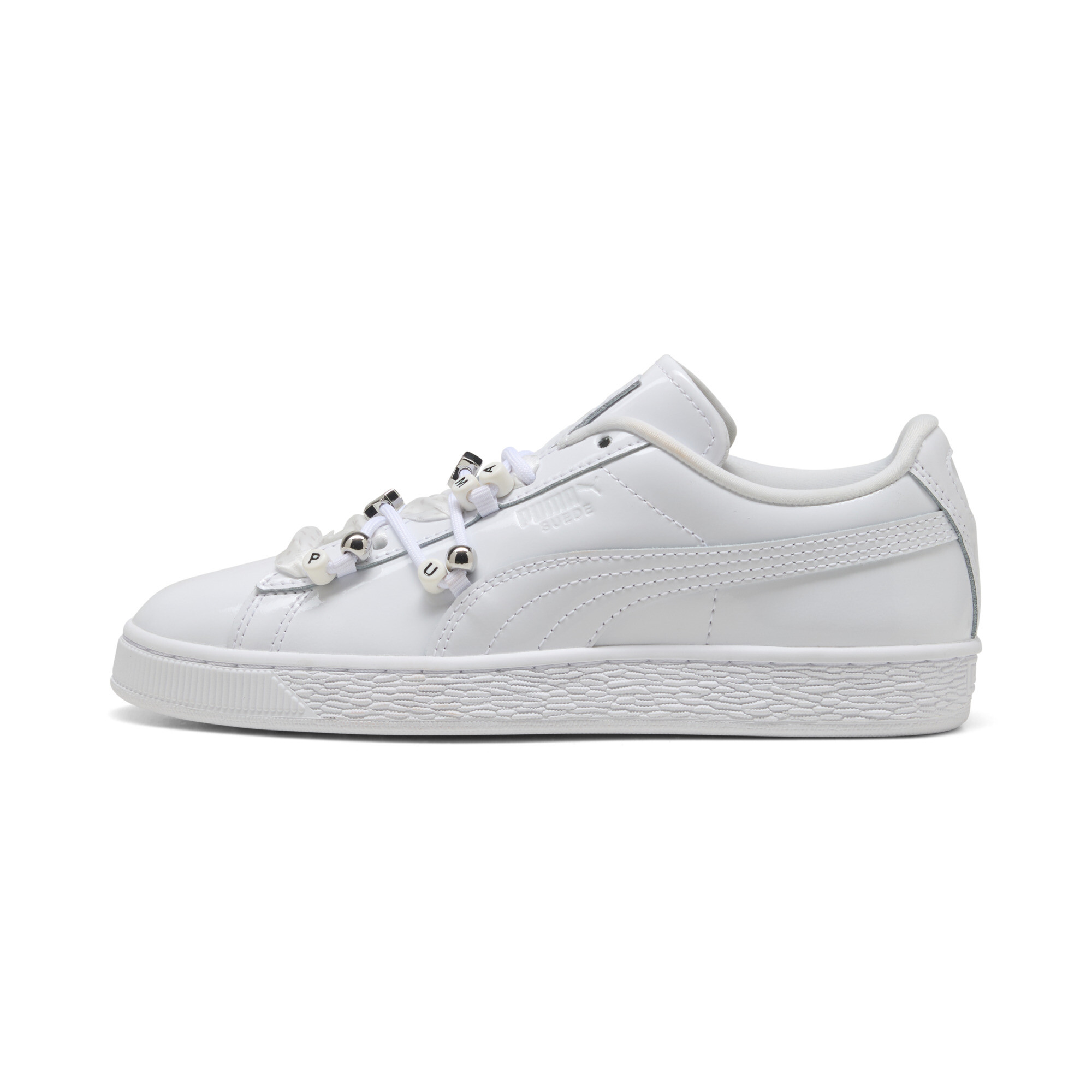 Suede Bloom Patent Sneakers Women