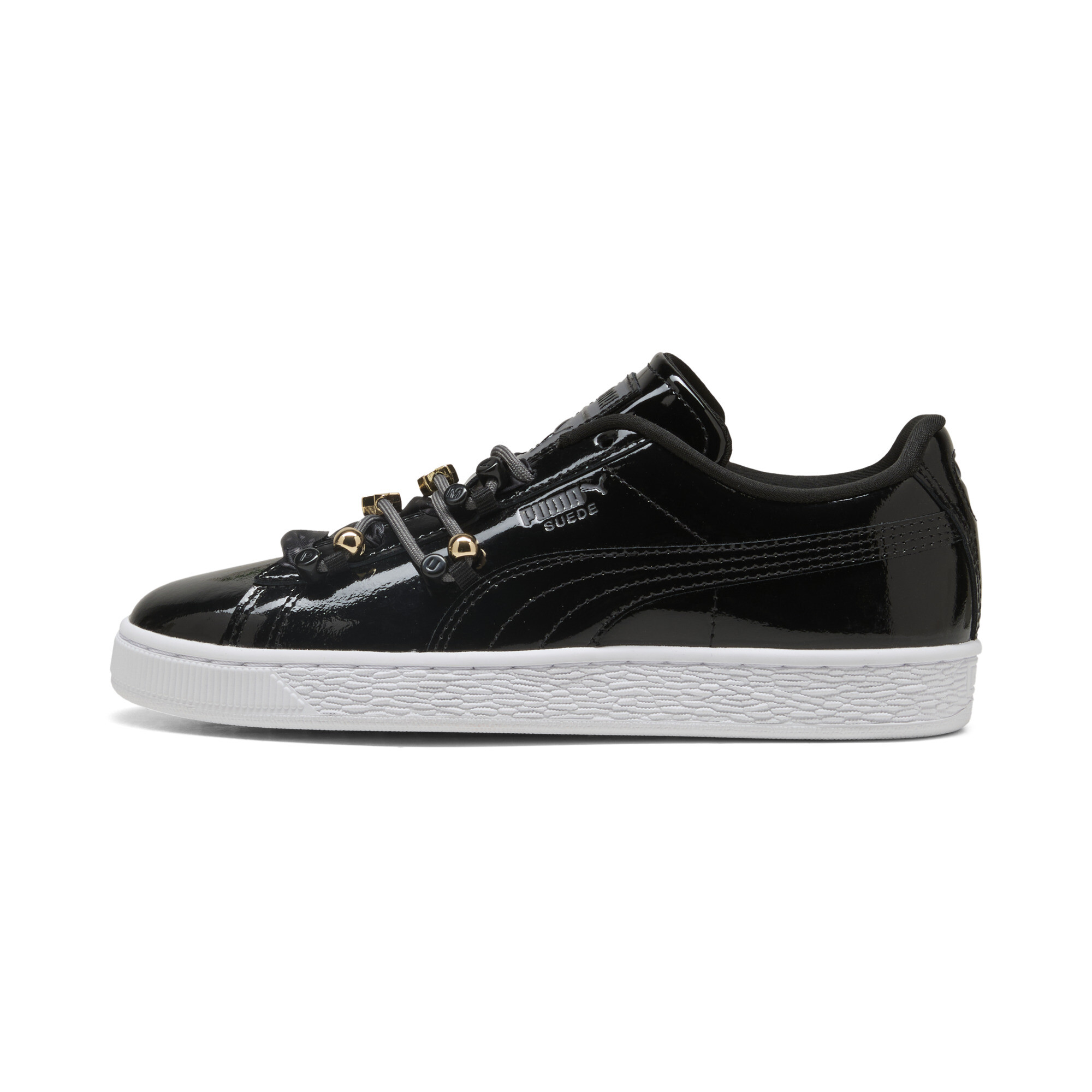 Suede Bloom Patent Sneakers Women