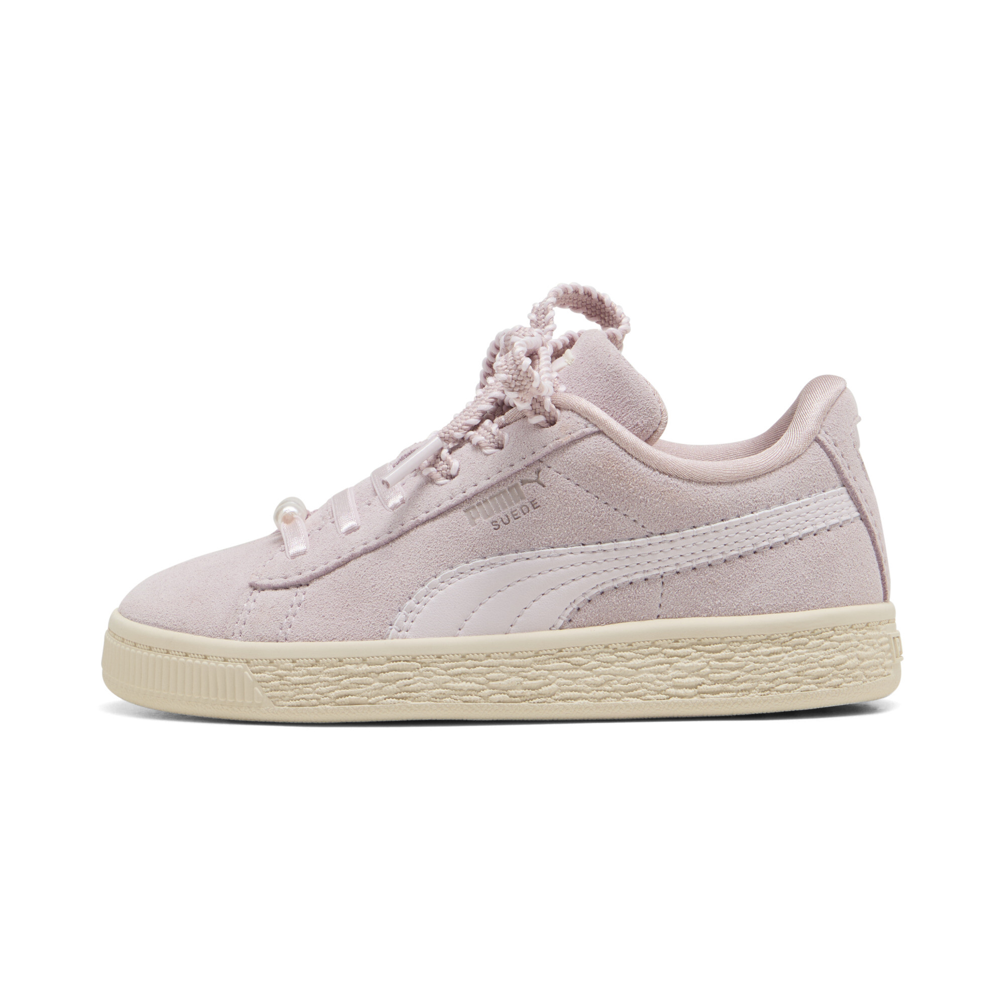 PUMA Suede Bloom Little Kids' Sneakers in Pink, Size 1.5