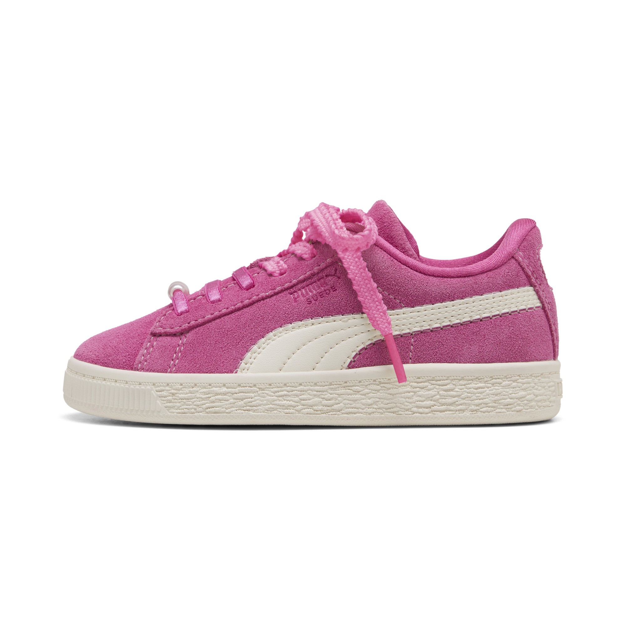 PUMA Suede Bloom Little Kids' Sneakers in Pink, Size 11
