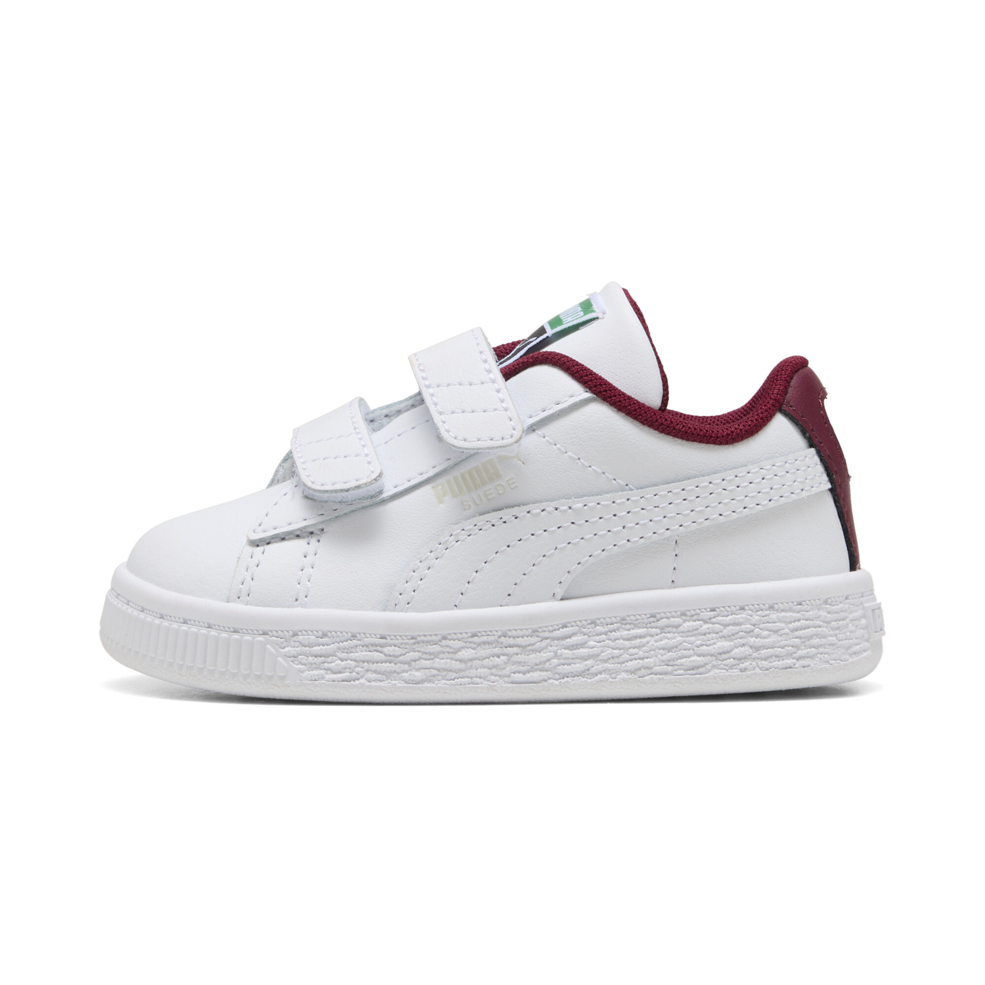 PUMA Suede Sneakers Toddlers ' Easy On Shoes in White, Size 8