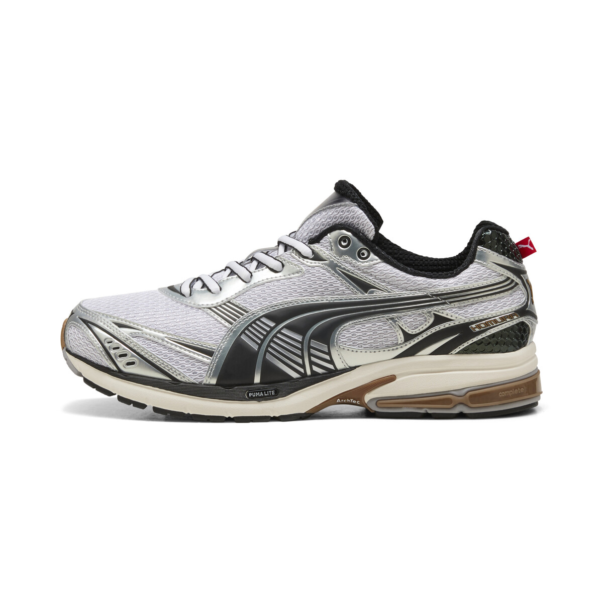 Homura OG+ Sneakers Unisex in Matte Silver/Black by PUMA, UK 7.5