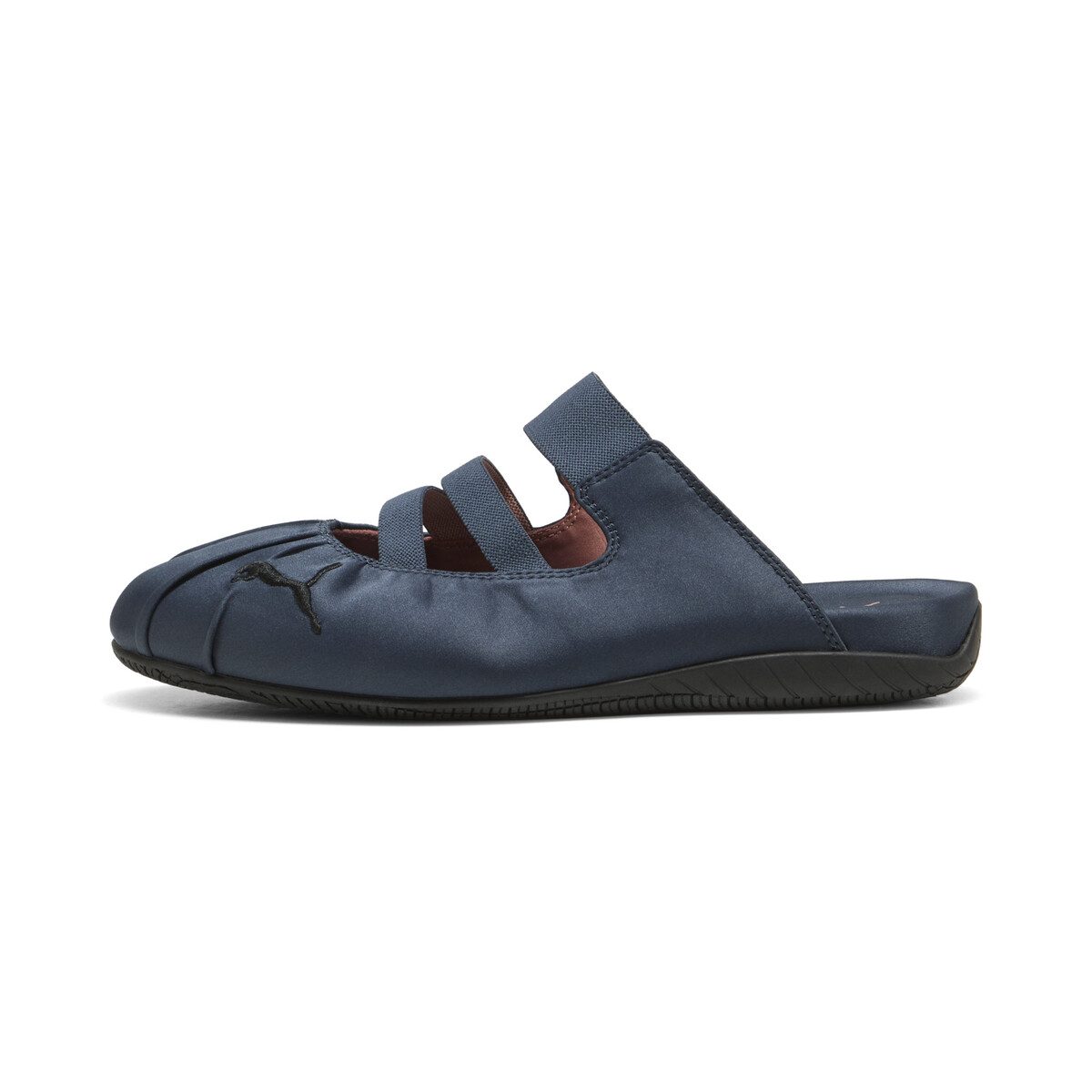 Speedcat Mule Satin Sneakers Women in Blue Gray/Soft Clay by PUMA, UK 7