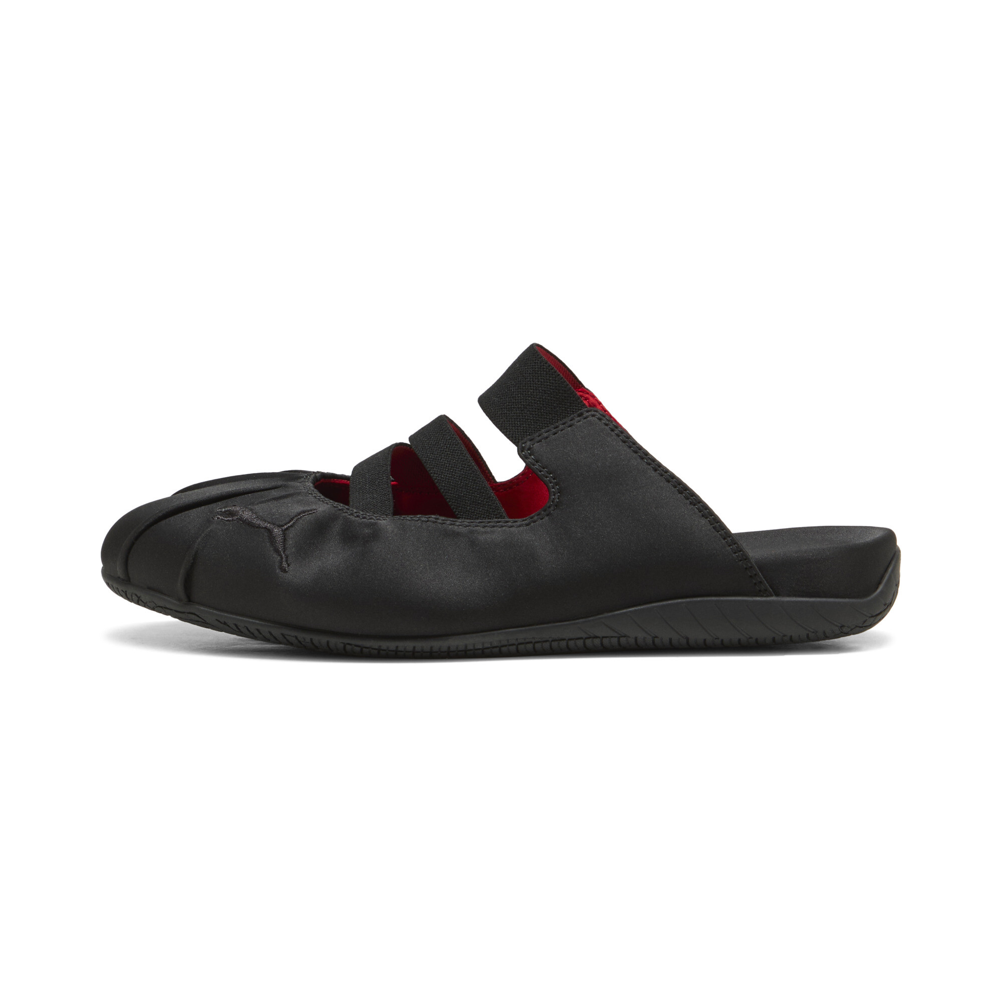 PUMA Speedcat Mule Satin Women's Sneakers in Black, Size 7
