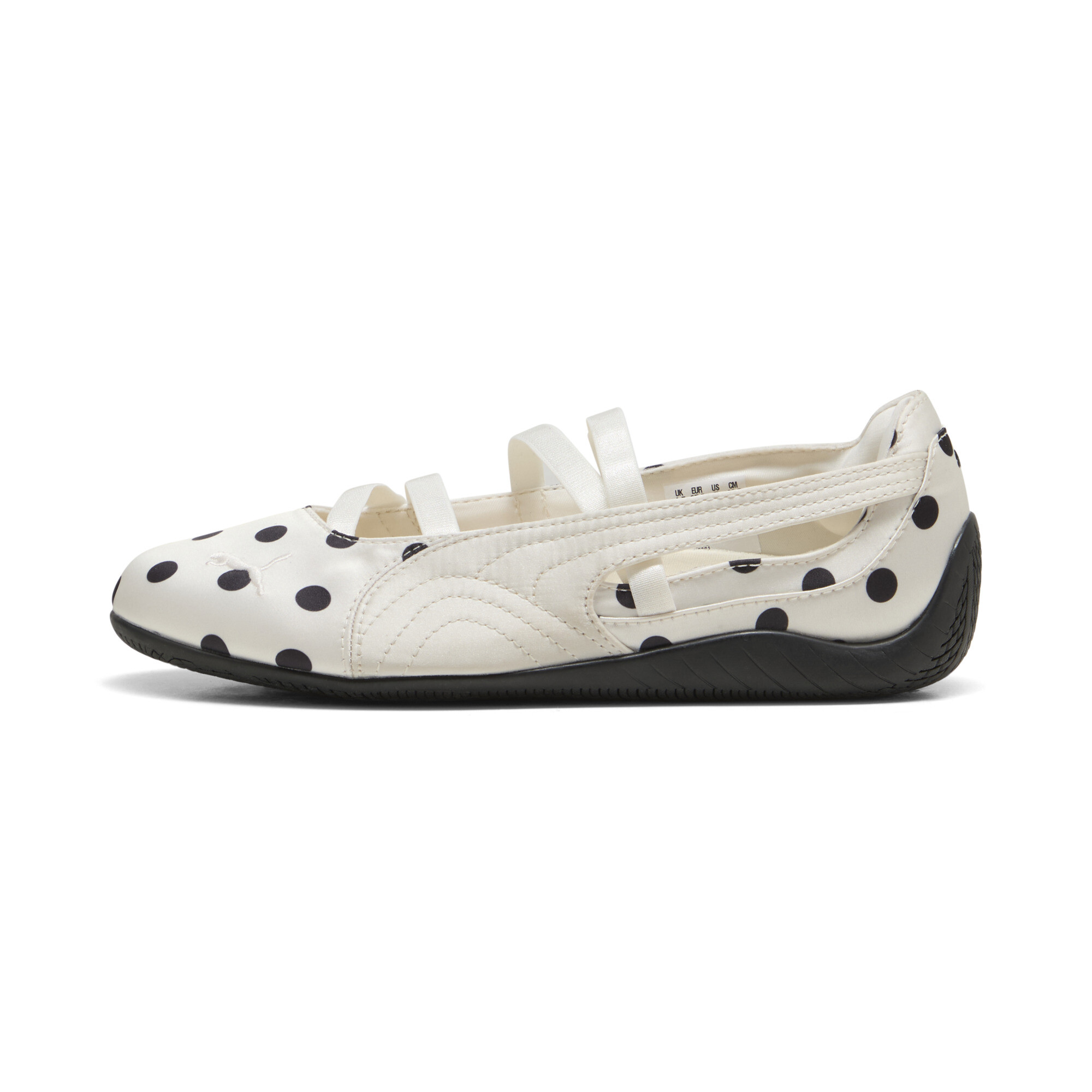 PUMA Speedcat Ballet Polka Dot II sneakers voor Dames, Zwart/Wit, Maat 40