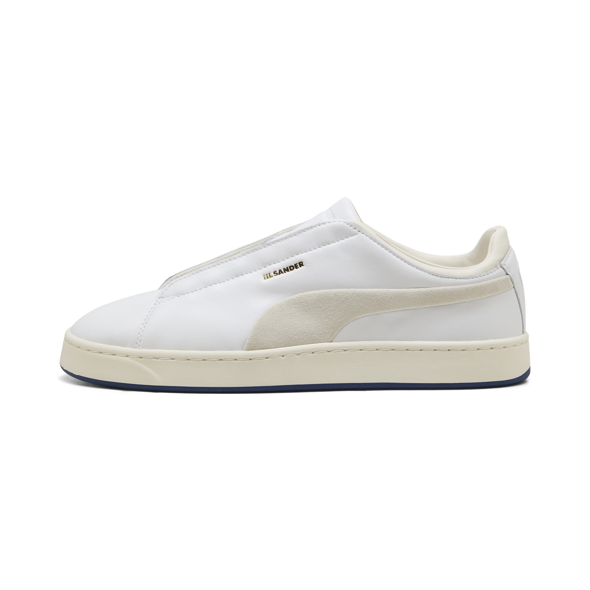 Zamszowe sneakersy unisex PUMA x JIL SANDER, Buty, Biały, 44.5