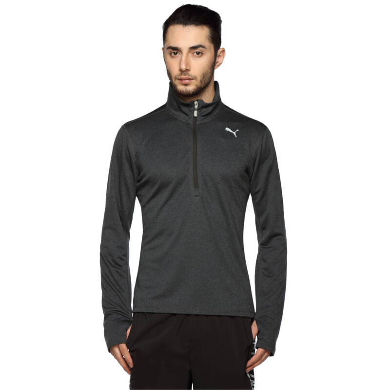 

Men's PUMA Running Half Zip Long Sleeve