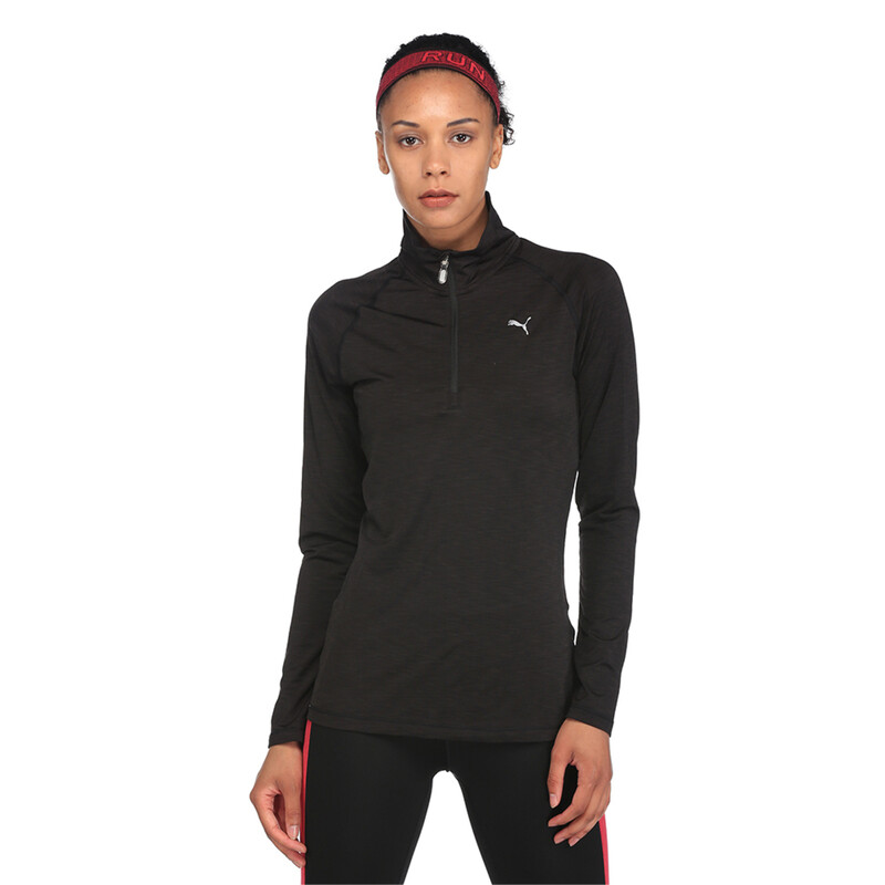 

Women's PUMA Running Half Zip Long Sleeve