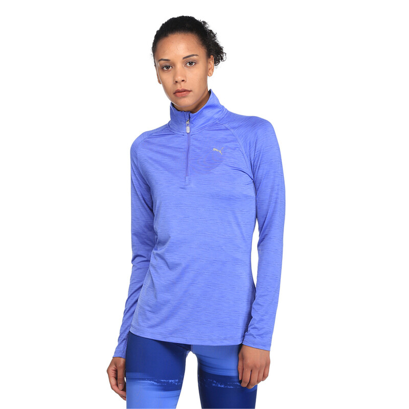 

Women's PUMA Running Half Zip Long Sleeve