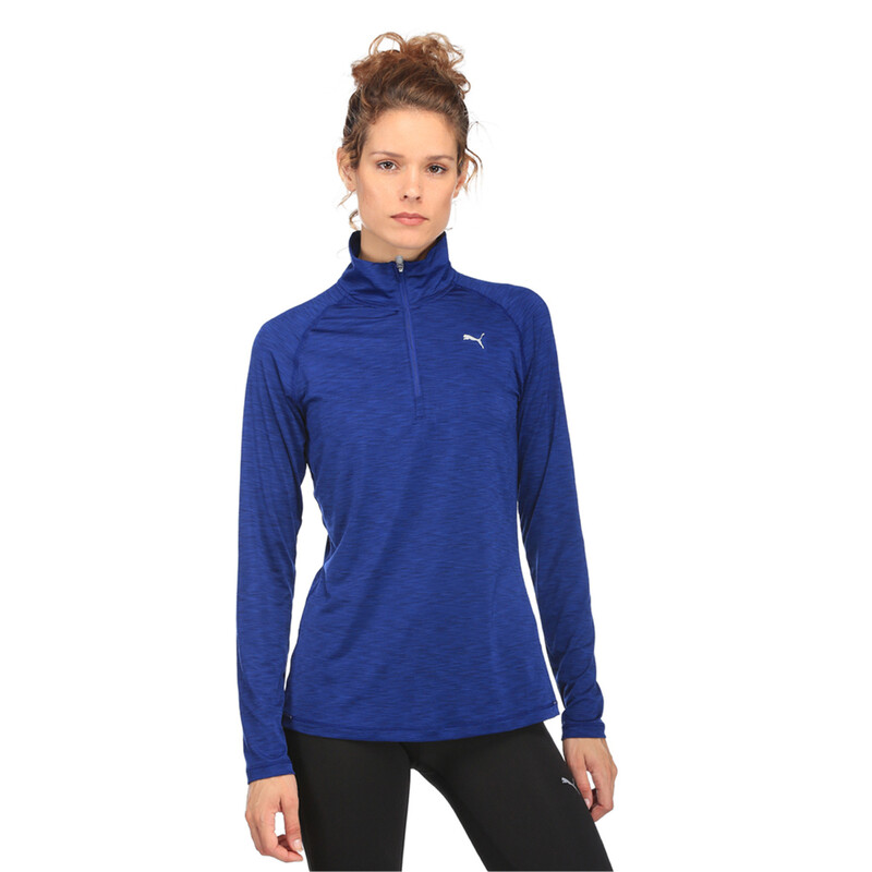 

Women's PUMA Running Half Zip Long Sleeve