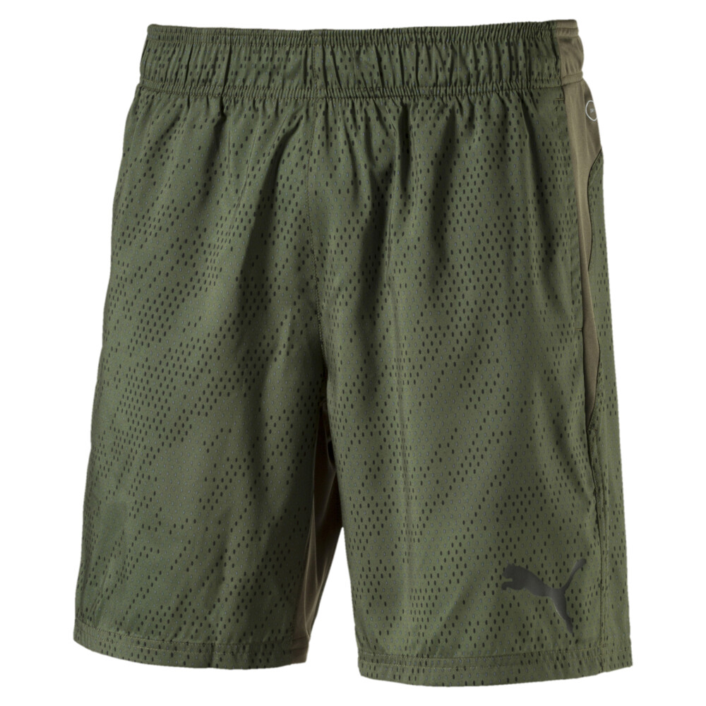 

PUMA - male - Шорты Graphic Woven Short 8 – Olive Night –, Зеленый