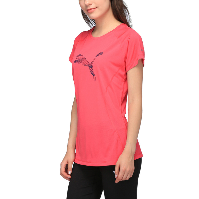 

Women's PUMA Core-Run S S Logo T-Shirt W