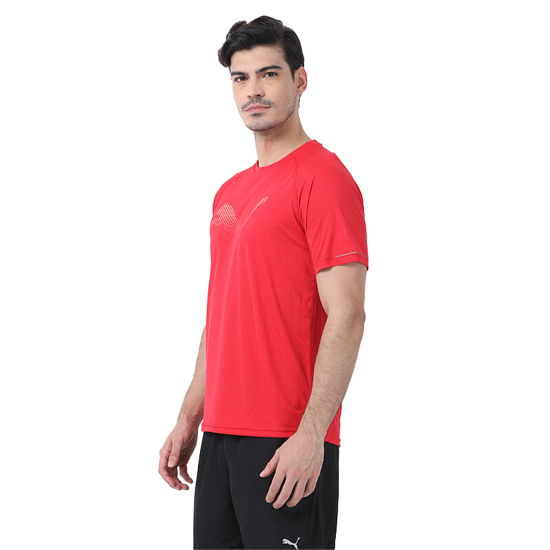 

Men's PUMA Core-Run Logo S S Tee