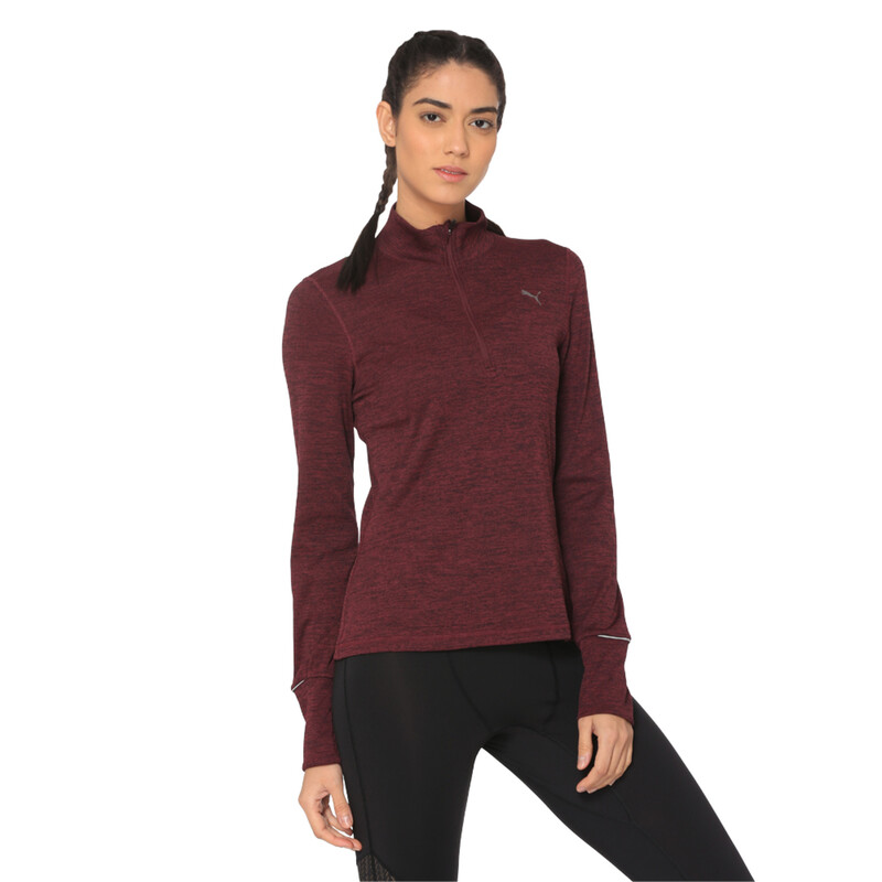 

Women's PUMA Ignite Half Zip Running Pullover