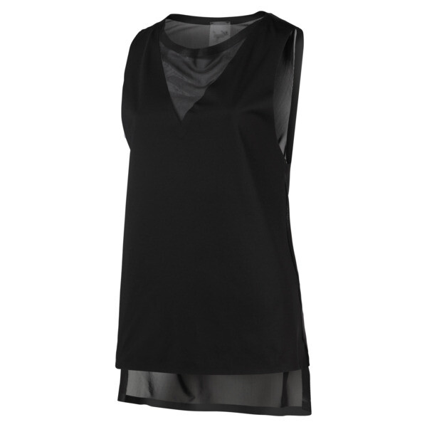 Explosive Deep V Tank Top Voor Dames Zwart Maat Xxl Puma puma kopen in de aanbieding