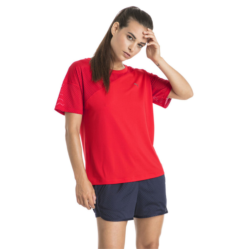 

Women's PUMA A.C.E. Mesh Blocked Training Top