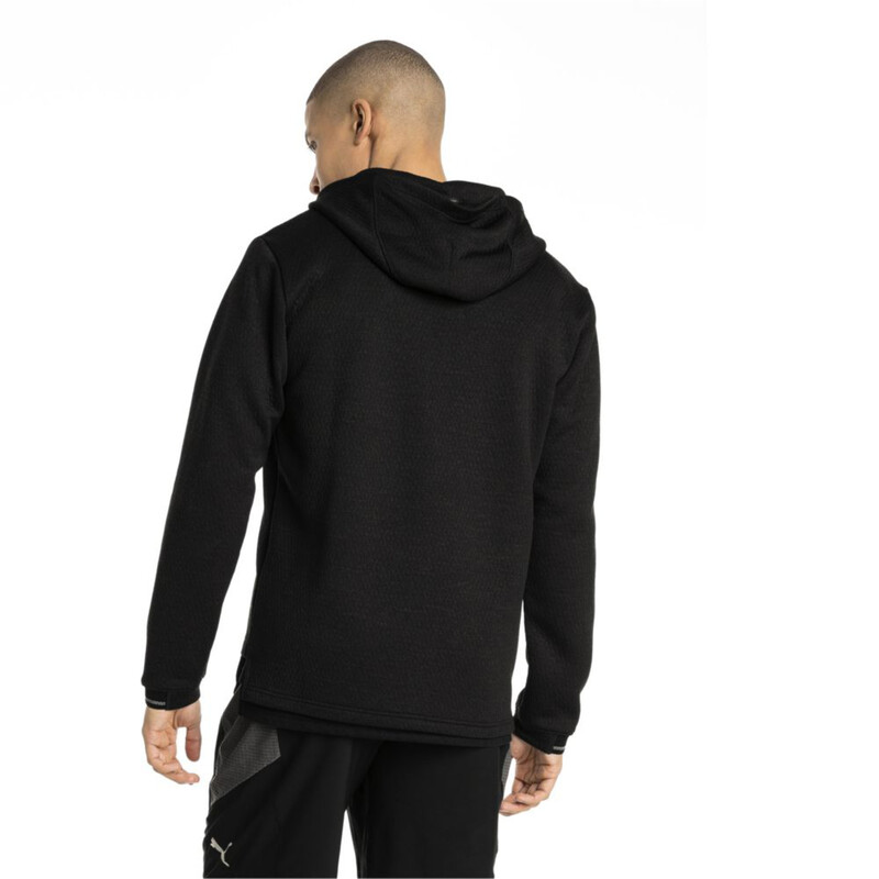 

Men's PUMA Energy Zip-Up Hooded Running Jacket