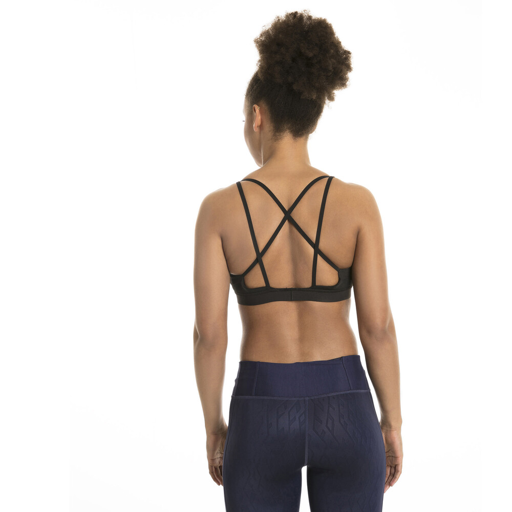 puma strappy mix bra