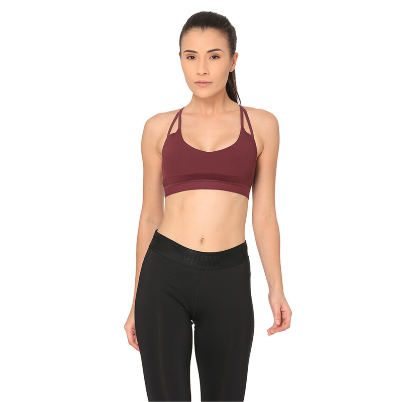 

Women's PUMA Strappy Mix Low Impact Bra Top
