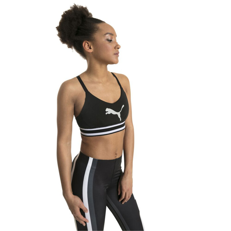 

Women's PUMA Mid Impact Logo Bra Top